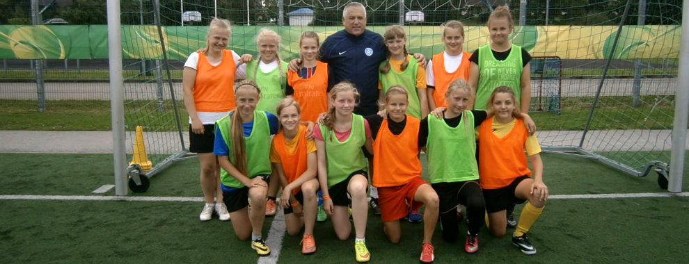 Eesti naistekoondise peatreener külastas Rakveret