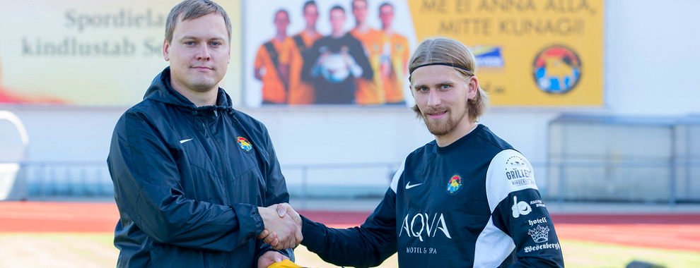 Esindusmeeskonnaga liitub Alex Sander Sepp