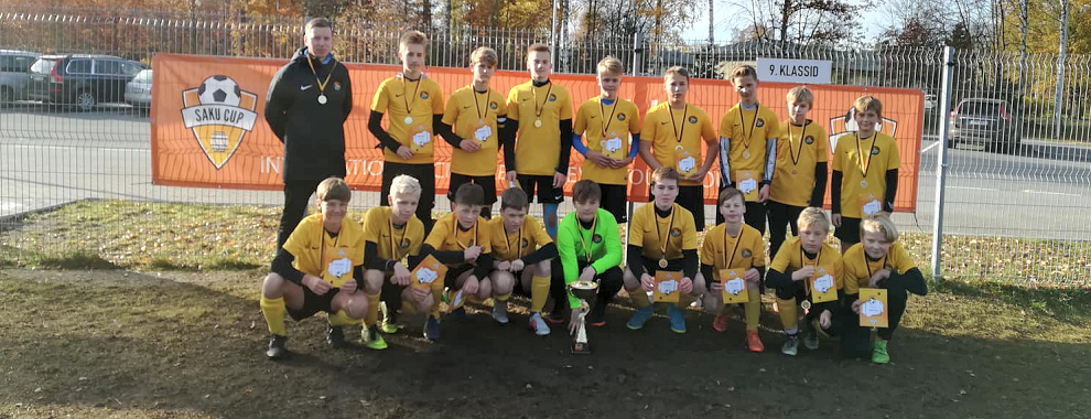 Tarvas U14 Saku Cup-i esimene