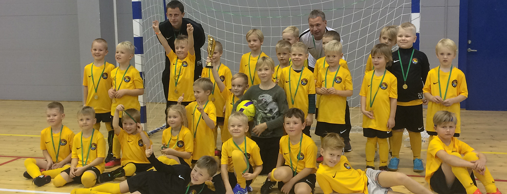 Kõige väiksemad Tarvad esimesel jalkaturniiril