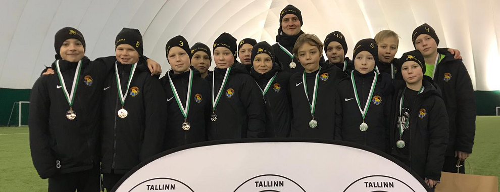 Rakvere JK Tarvas U13 on Reval Cupi hõbe